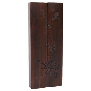 난리시스터즈 서예 종이고정 문진 블랙 난 18cm, 2개