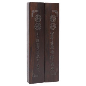 난리시스터즈 서예 종이고정 문진 블랙 명상 18cm, 2개