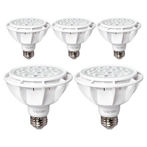 비츠온 15W 집중형 LED 전구 3000K 화이트 S PAR30, 전구색, 5개