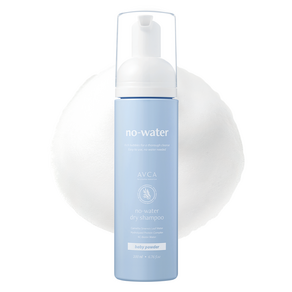 아브카 퍼퓸 버블 노세범 물없이 쓰는 드라이샴푸 베이비파우더향, 1개, 200ml