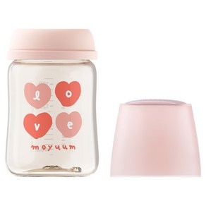 모윰 3세대 PPSU 올인원 젖병 노꼭지 모어러브, 체리, 1개, 170ml