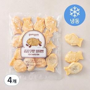 곰곰 단팥 붕어빵, 50g, 18개입, 4개