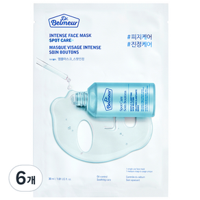 닥터벨머 앰플 마스크 스팟 진정 30ml, 1개입, 6개