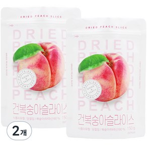 넛츠데이 건복숭아 슬라이스, 150g, 4개