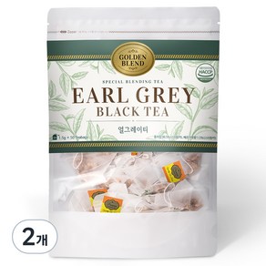 골든블렌드 얼그레이 홍차 삼각 티백, 1.5g, 50개입, 2개