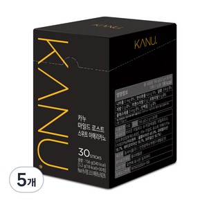 맥심 카누 콜롬비아 블렌드 마일드 로스트 스위트 아메리카노, 5개, 30개입, 5.2g