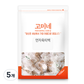 고미네 연자육티백, 1g, 50개입, 5개