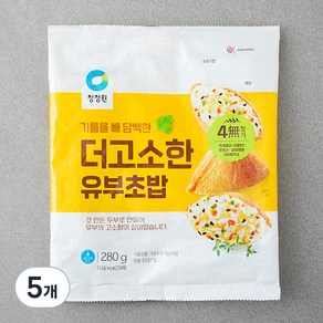 청정원 더 고소한 유부초밥