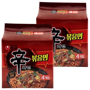 신라면 볶음면 131g, 8개