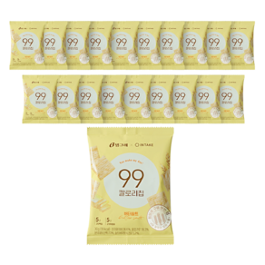 빙그레 99칼로리칩 버터솔트, 30g, 20개