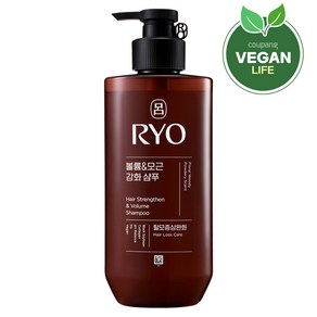 려 흑운 볼륨&모근강화 샴푸 탈모증상완화 우디머스크향, 480ml, 1개