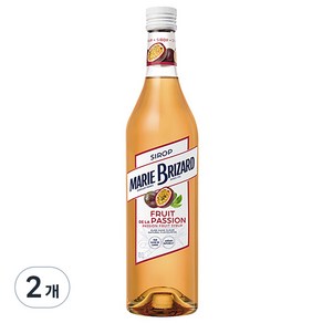 마리브리자드 패션프루츠 시럽, 700ml, 2개