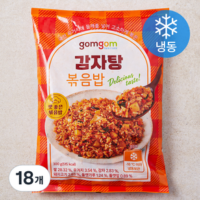 곰곰 감자탕볶음밥 (냉동), 300g, 18개