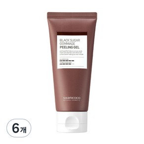 스와니코코 블랙슈가 고마쥬 필링젤, 100ml, 6개