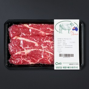 SAVOR 호주산 블랙앵거스 소고기 척아이롤 구이용 (냉장), 400g, 1개