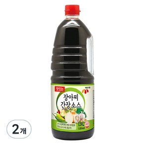 매일식품 매일 맛있는 장아찌 간장소스, 1.8L, 2개