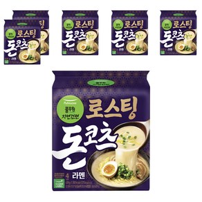 풀무원자연건면 로스팅 돈코츠 라멘 109.5g, 24개