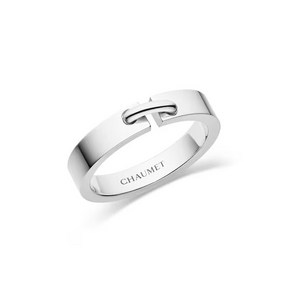 CHAUMET 쇼메 여성용 리앙 에비당스 18K 웨딩밴드 080224 50