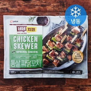 오프라이스 네네치킨 통살 파닭꼬치 (냉동), 490g, 1개