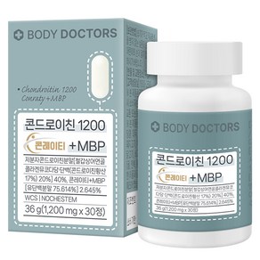 바디닥터스 콘드로이친 1200 콘레이티 + MBP, 30정, 1개