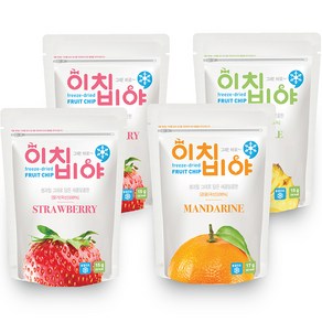 이치비야 프리미엄 동결건조 과일칩 새콤한 맛 딸기 2p + 감귤 + 파인애플