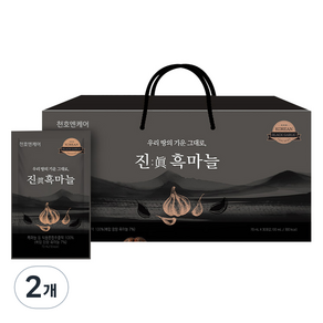 천호엔케어 진 흑마늘 30p, 2개, 2.1L