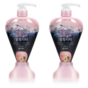 히말라야핑크솔트 담은 펌핑치약 플로럴, 285g, 2개