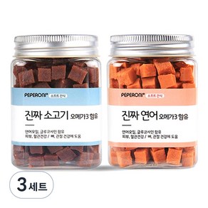 페페로니 강아지 오메가3 트릿, 180g, 3세트