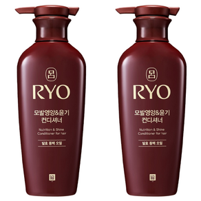 려 모발영양&윤기 컨디셔너 발효 동백 오일, 400ml, 2개