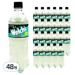 웰치스 제로 샤인머스캣 24p, 48개, 600ml