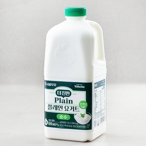 서울우유 더 진한 순수 플레인 요거트, 1.8L, 1개