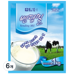 담터 벤딩밀 분말, 1kg, 6개