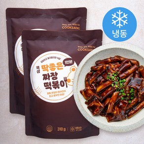 쿡생 딱좋은 짜장떡볶이 (냉동)