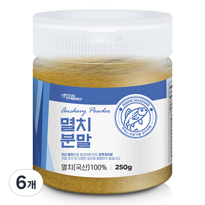 고미네 멸치분말, 250g, 6개