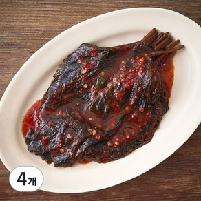 반찬단지 깻잎무침, 1kg, 4개