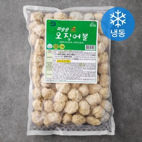 바른웰 파송송 오징어볼 (냉동), 1kg, 1개