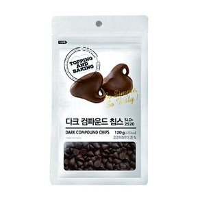 큐원 다크 컴파운드 칩스, 120g, 1개