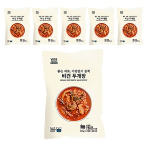 베지푸드 비건 두개장, 230g, 6개