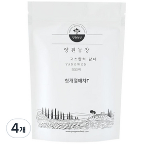 헛개열매차T, 1.2g, 50개입, 4개