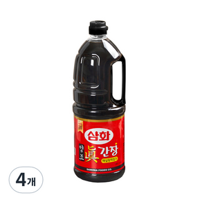 [삼화] 양조진간장, 1.8L, 4개