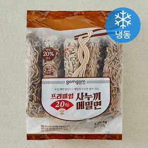곰곰 프리미엄 20% 사누끼 메밀면 (냉동), 1.25kg, 1개