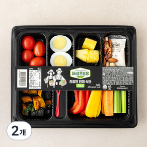 All바른농장 건강한 한끼식단 One, 470g, 2개