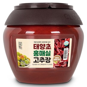 더해담 홍매실 고추장, 2kg, 1개