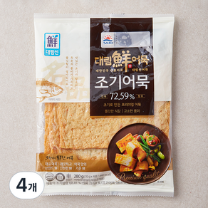 대림선 조기어묵 4장, 280g, 4개