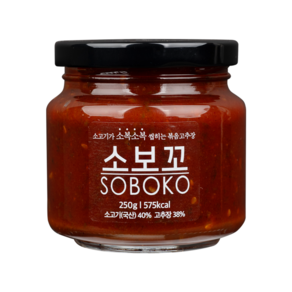 소보꼬 한우 볶음고추장, 250g, 1개