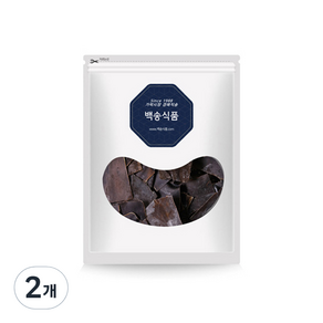 백송식품 완도산 자른 사각 다시마, 500g, 2개