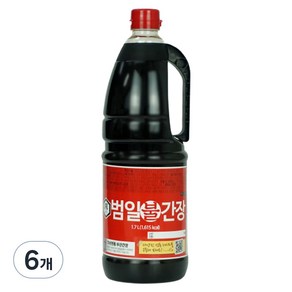 범일 불간장, 1.7L, 6개