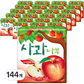 서울우유 사과나무150ml, 150ml, 144개