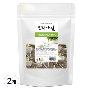 숲으로허브 모링가잎 삼각티백, 1g, 100개입, 2개