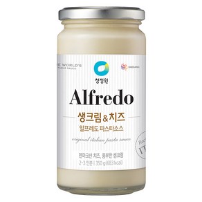 청정원 생크림 앤 치즈 알프레도 파스타소스, 350g, 1개